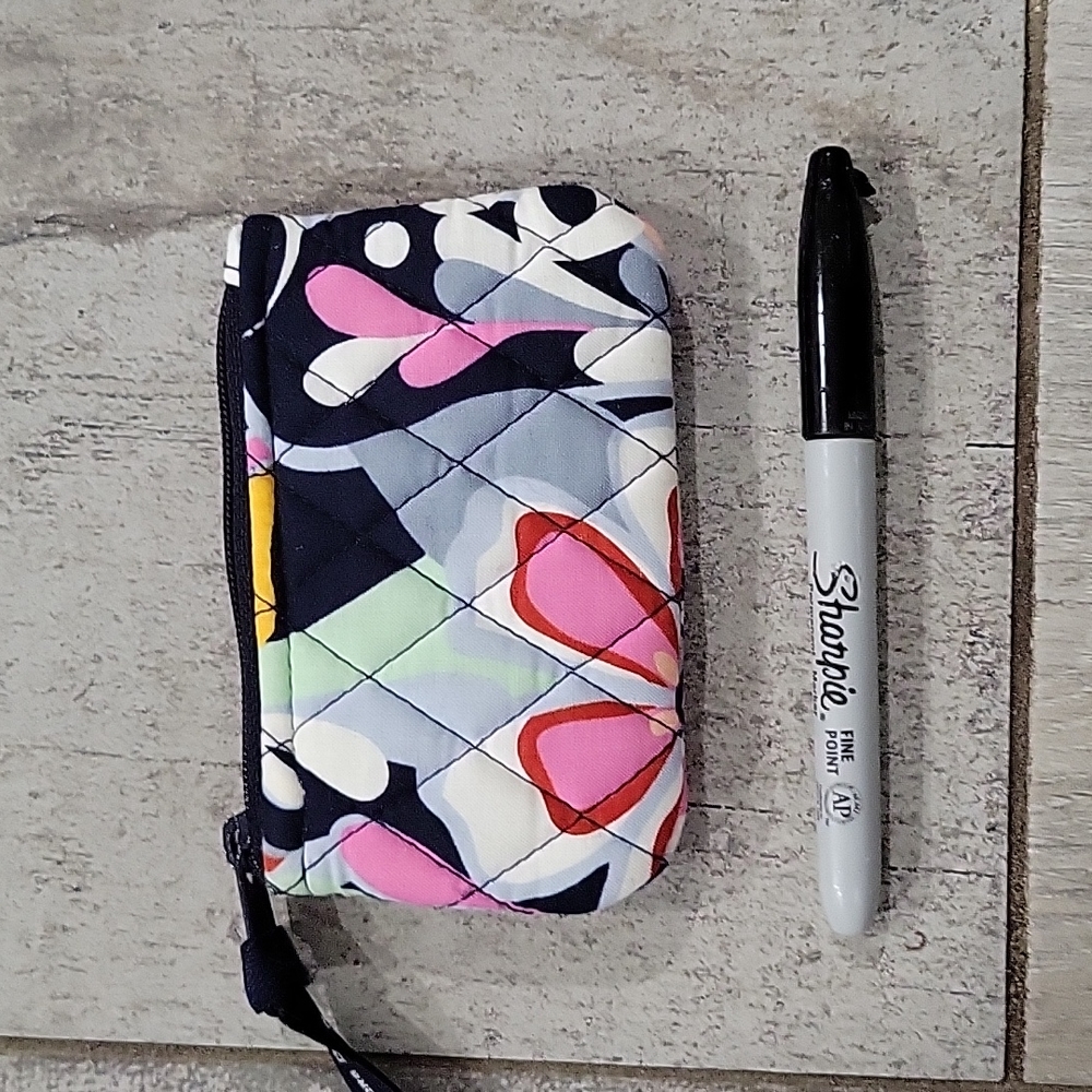 Vera Breadley quilted id card or coin holders  new without tag